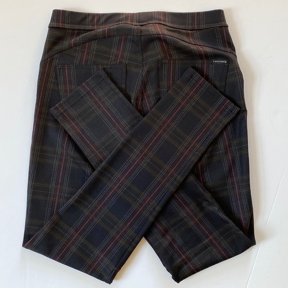 Anthropologie x Sanctuary Runway Leggings Red Edge Stewart Tartan - Picture 4 of 5